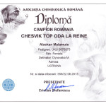 Аляскинский маламут Рейна (Chesvik-Top Oda La Reine) – Чемпион Румынии